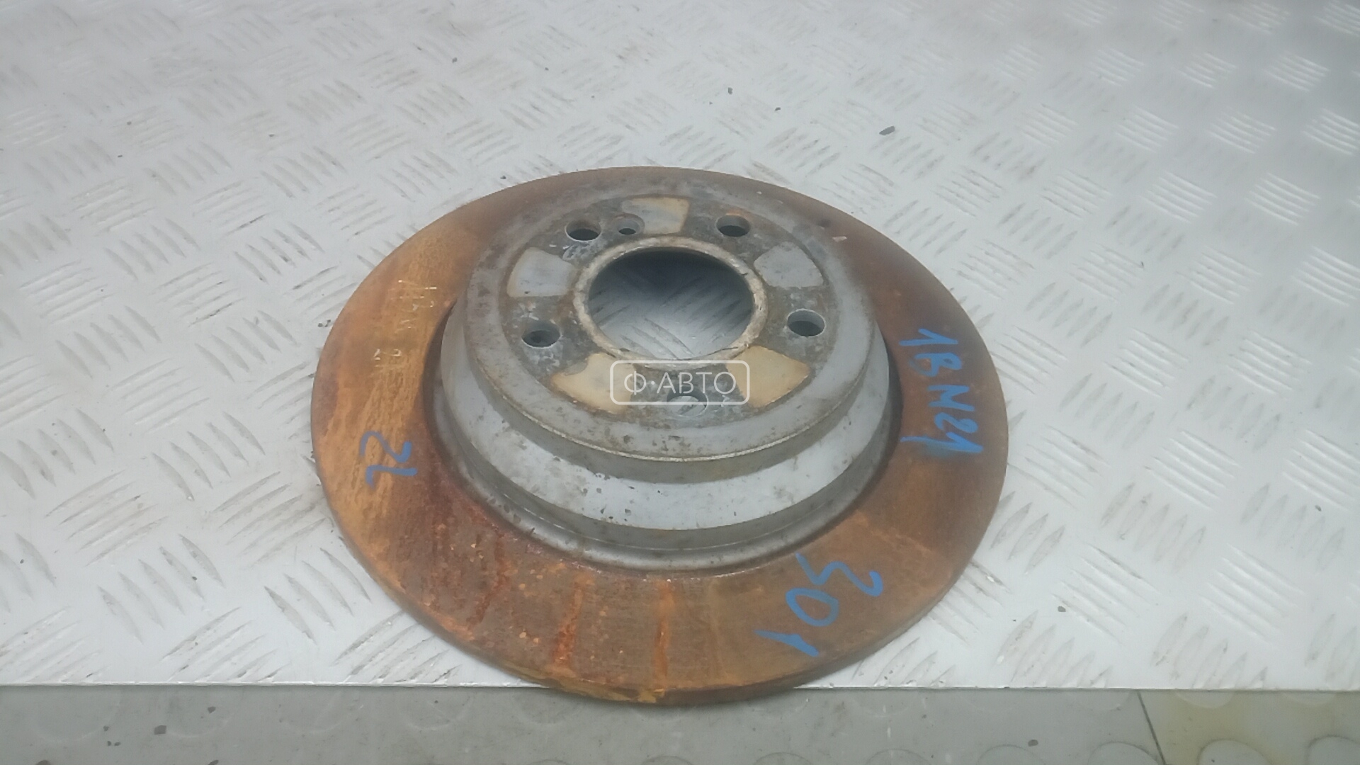 Диск тормозной задний