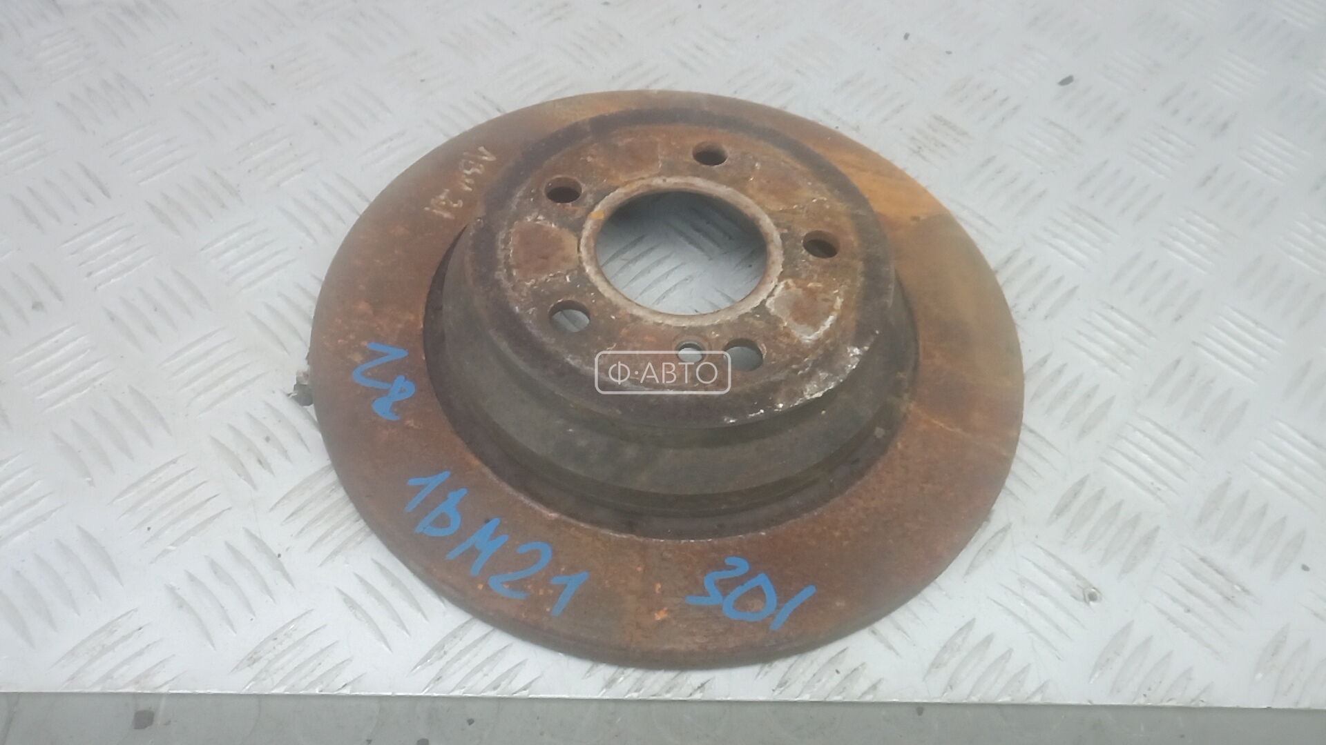 Диск тормозной задний