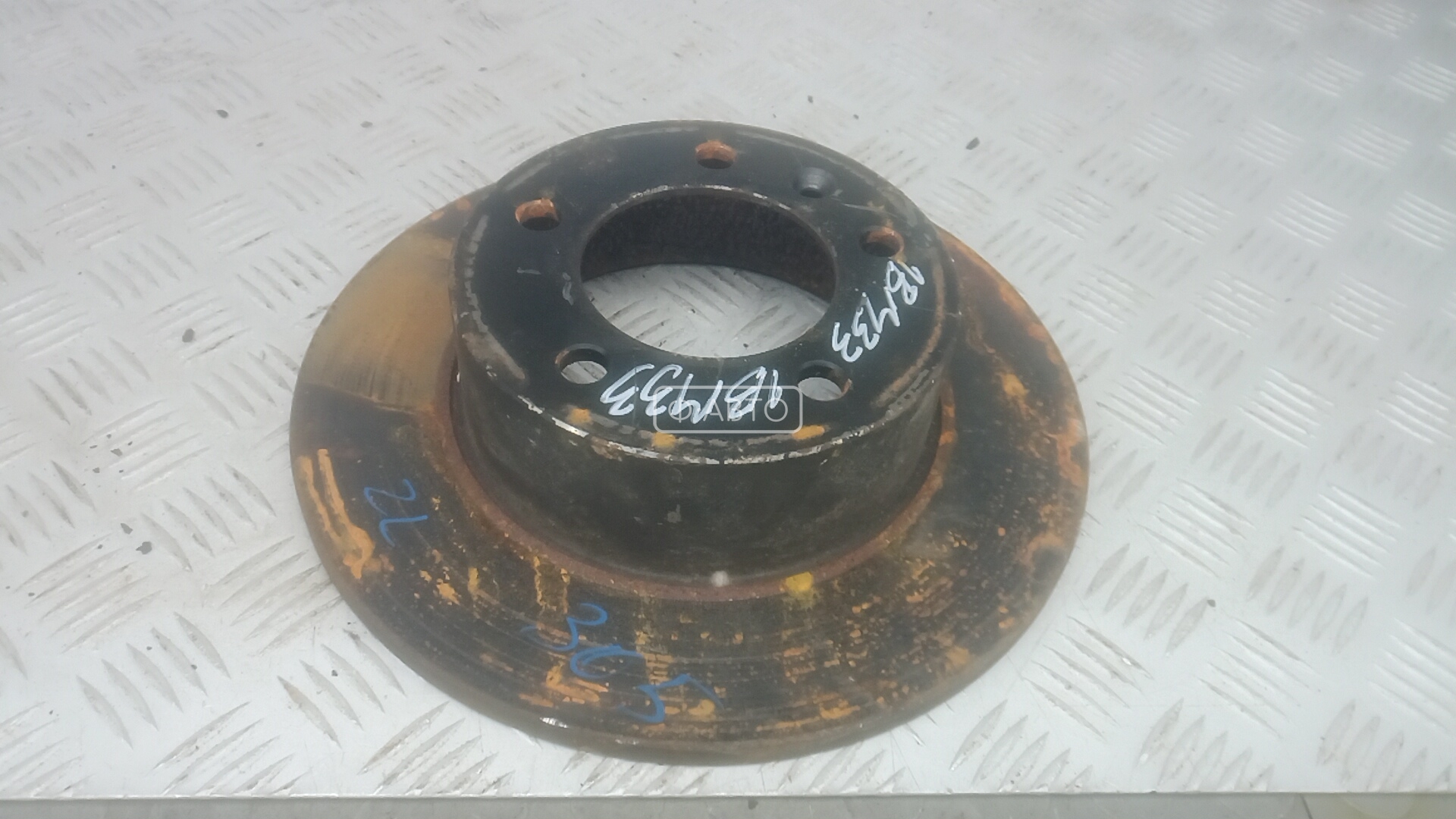 Диск тормозной задний
