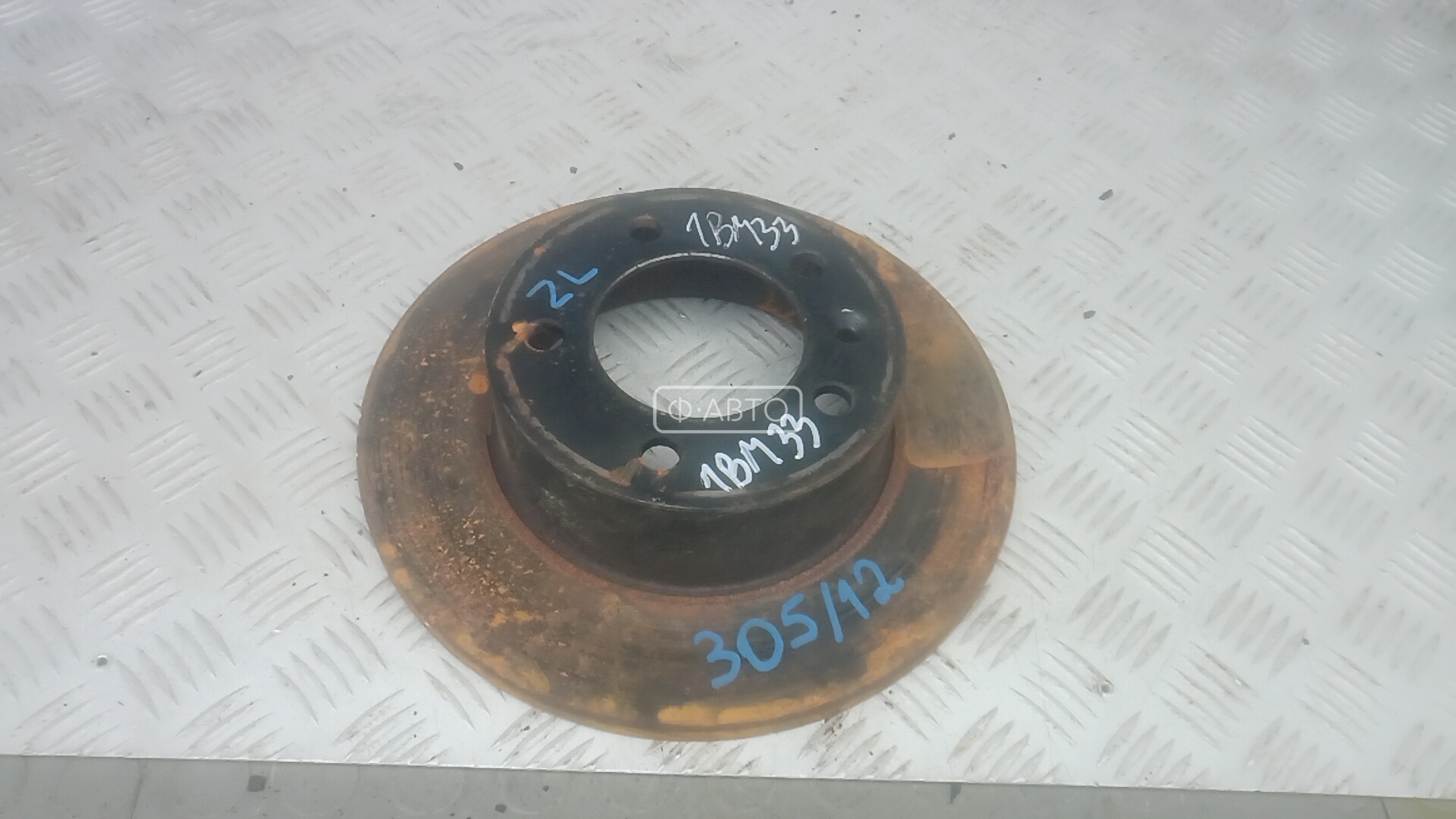 Диск тормозной задний