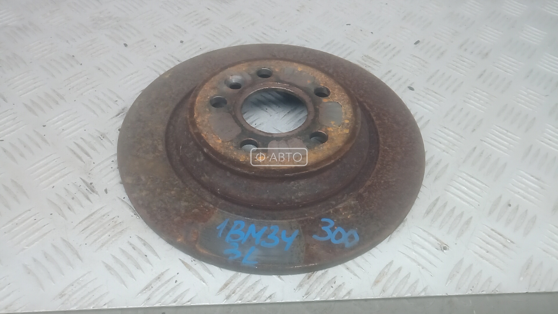 Диск тормозной задний