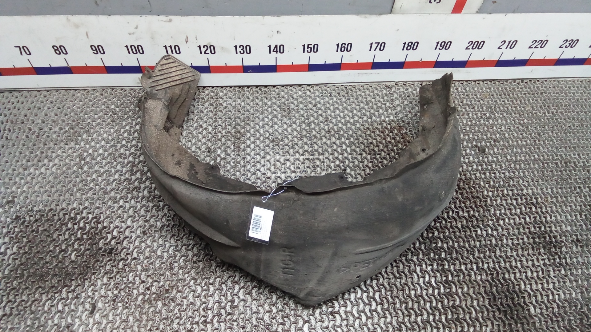 Защита арок (защита крыла, подкрылок) задняя правая