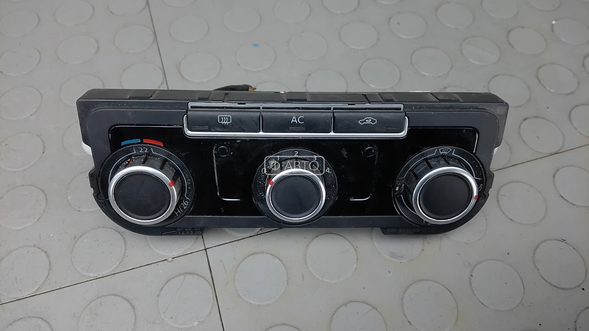 Блок управления печки и климат-контроля