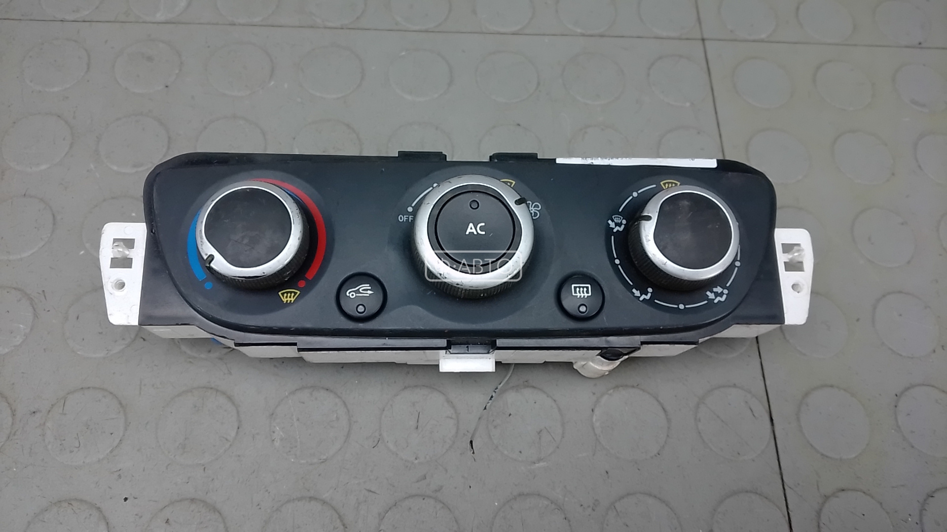 Блок управления печки и климат-контроля